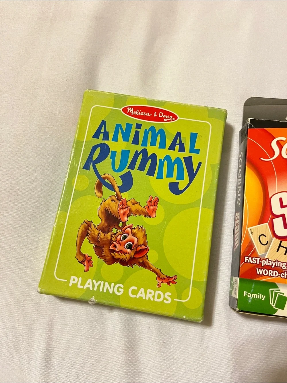 Scrabble slam card